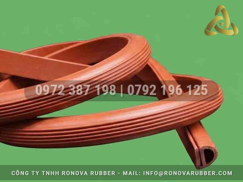 Ron silicon chữ E chịu nhiệt cho nồi hơi và thiết bị hơi nóng tại Cao Su Ronova